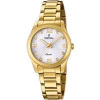 Orologio Festina Donna in Acciaio placcato oro giallo F20210/1 - F20210/1
